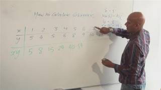 How To Solve For Covariance [upl. by Cattan]