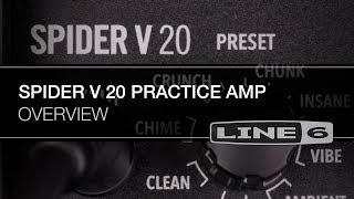 Spider V 20 Overview  Line 6 [upl. by Palladin297]