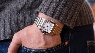 A Week On The Wrist The Cartier Santos [upl. by Annairdna]