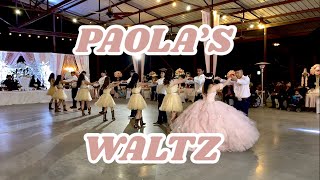 Paolas Sweet 16 Waltz 2021 El Vals de las Mariposas  Danny Daniel [upl. by Christean]