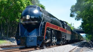 Norfolk amp Western 611 Steam Train [upl. by Briano91]