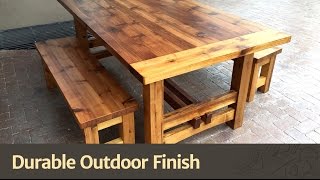 Durable Outdoor Finish [upl. by Eeralih472]