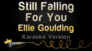 Ellie Goulding  Still Falling For You Karaoke Version [upl. by Atikihs]