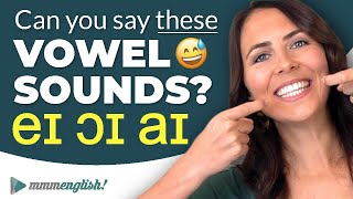 Pronunciation Practice 👄 Difficult Vowel Sounds DIPHTHONGS [upl. by Eiramrefinnej885]