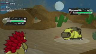 Roblox Pokemon Brick Bronze Shiny Hippowdon [upl. by Fahland]