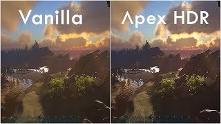 ARK Survival Evolved realistic graphic  4K EPIC NEW Apex shader [upl. by Ramled]