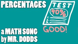 Colin Dodds  Percentages Math Song [upl. by Daria998]