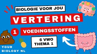 6 vwo  Vertering  1  Voedingsstoffen [upl. by Eilesor]