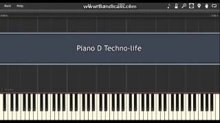 Synthesia Tutorial  D Technolife Bleach Opening 2 [upl. by Attelrac]