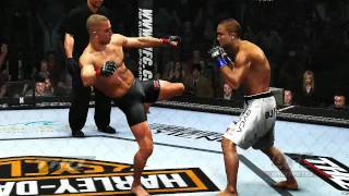 UFC 2009 Undisputed Gameplay Trailer  GSP vs BJ Penn [upl. by Atikehs383]