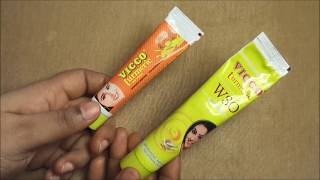 Vicco Turmeric Cream Vs Vicco Turmeric WSO Skin Cream [upl. by Adliwa]