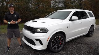 Is the NEW 2021 Dodge Durango SRT Hellcat the PERFECT muscle car SUV [upl. by Arnst891]