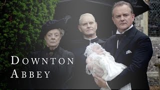 Baby Sybils Christening  Downton Abbey  Season 3 [upl. by Stewardson]