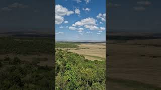 View from Serena lodge Masai Mara Kenya [upl. by Halullat782]