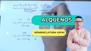 ALQUENOS NOMENCLATURA IUPAC [upl. by Dumah]