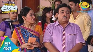 Taarak Mehta Ka Ooltah Chashmah  Episode 481  Full Episode [upl. by Anileve748]