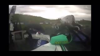 BILLY MONGER TRAGIC CRASH 2017 Formula 4 [upl. by Ellehsram96]