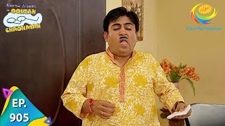 Taarak Mehta Ka Ooltah Chashmah  Episode 905  Full Episode [upl. by Litnahc388]