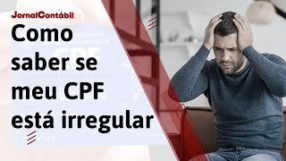 Como saber se meu CPF está irregular [upl. by Mlohsihc]