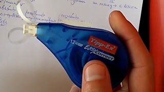 Tippex easy correct fix correction tape [upl. by Trevethick]