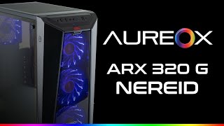 Gabinete Gamer AUREOX ARX 320 G  NEREID [upl. by Maren]