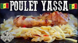 Poulet Yassa au Barbecue 🇸🇳🐔🧅 [upl. by Ahsiel]