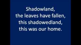 Shadowland Lyrics  The Lion King [upl. by Strickler]