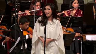 Isyana Sarasvati  Frühlingsstimmen  Walzer Op 410  Johann Strauss II [upl. by Alcina]