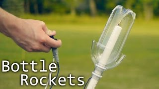 How To Make Alcohol Rockets From Soda Bottles [upl. by Oralla]