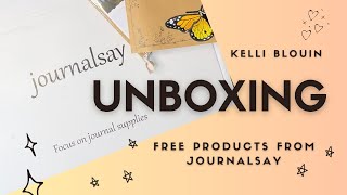 Journalsay UNBOXING Stationary Haul So many great items [upl. by Aivatnwahs231]