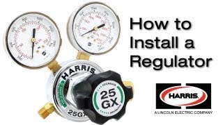 How to Install a Cylinder Regulator [upl. by Rekyr764]