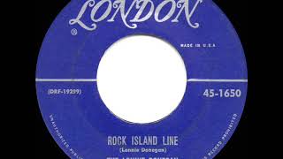 1956 HITS ARCHIVE Rock Island Line  Lonnie Donegan [upl. by Adolphe]