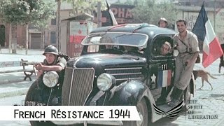 French Résistance in 1944 in color and HD [upl. by Aelaza]