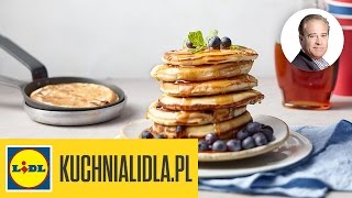 🇺🇸🍴 Amerykańskie pancakes  prawdziwe  John James  przepisy Kuchni Lidla [upl. by Aikmat460]