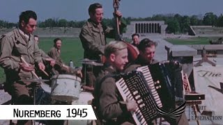 Nuremberg 1945  City of the Reichsparteitage Reich Party Congresses [upl. by Afatsuom]