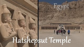 EGYPT Hatshepsut Temple Deir elBahari  Luxor [upl. by Enrol]