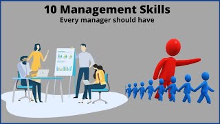 Management skills  10 Management skills every manager should have [upl. by Anyalram]