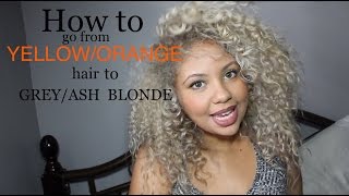 HOW TO get rid of brassyorange hair [upl. by Yorke]