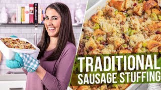 Traditional Sausage Stuffing [upl. by Politi]