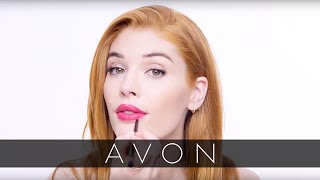 How to Apply Perfectly Matte Lipstick  Avon [upl. by Stoddart]