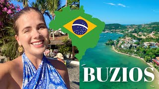 BUZIOS TRAVEL GUIDE  Brazils Affluent Beach Town [upl. by Ahsienom]