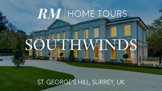 Inside St George’s Hill Mansion Southwinds in Weybridge London  Residential Market Home Tour [upl. by Annuhsal]