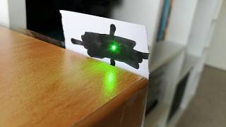 Simple double slit experiment at home [upl. by Gillie]