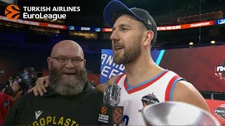 Final Four MVP Interview Vasilije Micic [upl. by Anitsihc]