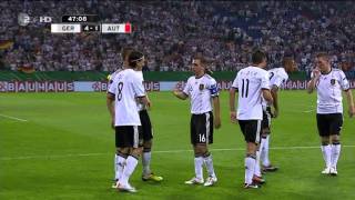 Deutschland vs Österreich 62 Alle Tore Highlights EMQuali 020911 HD [upl. by Innob818]