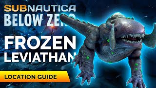 Frozen Leviathan Location  Subnautica Below Zero [upl. by Ahsimot]