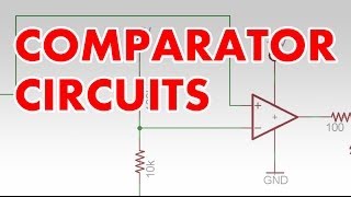 Comparator tutorial amp clapper circuit [upl. by Esinaej143]