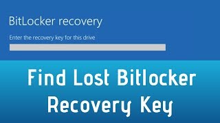 How To Find Bitlocker Recovery Key  Finding A Lost Bitlocker Recovery Windows 10 [upl. by Ynahpets]