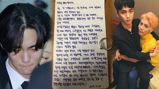 BREAKING SHINee KEY Shares Heartbreaking Farewell Message To JONGHYUN [upl. by Bocoj883]