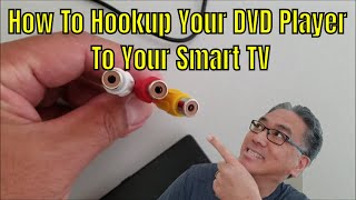 How To Hookup Your Old DVD Player To Smart TV [upl. by Hairej]